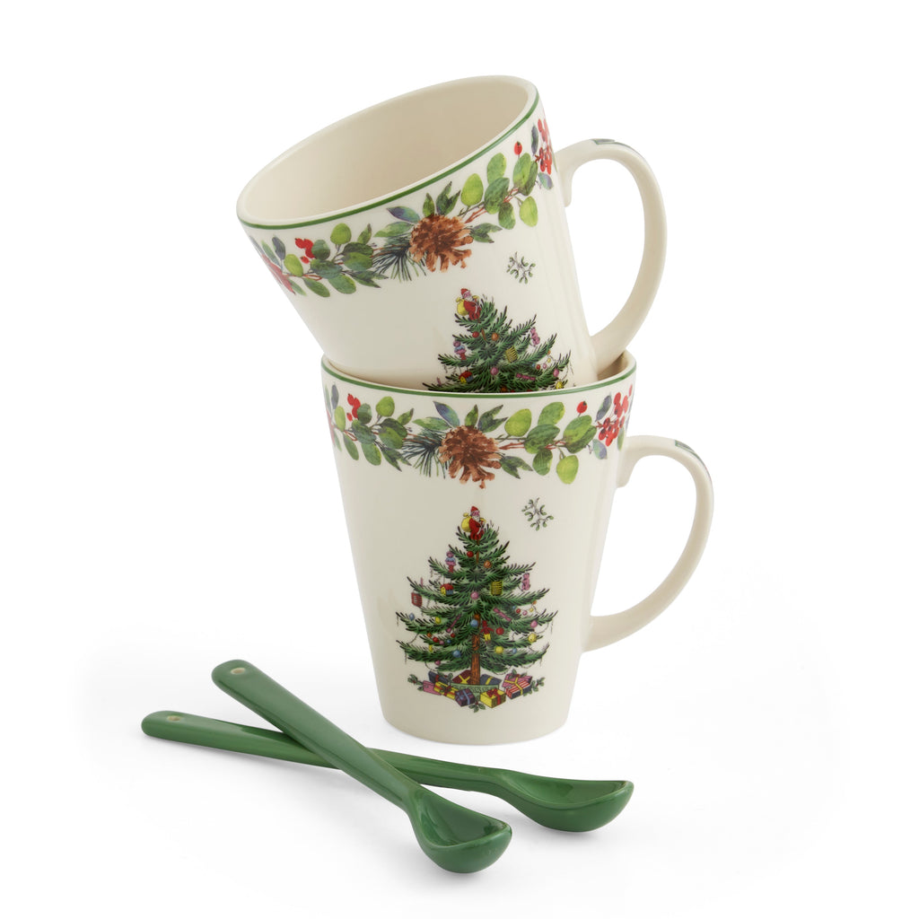 Christmas Tree 2023 Annual Mug & Spoon Set