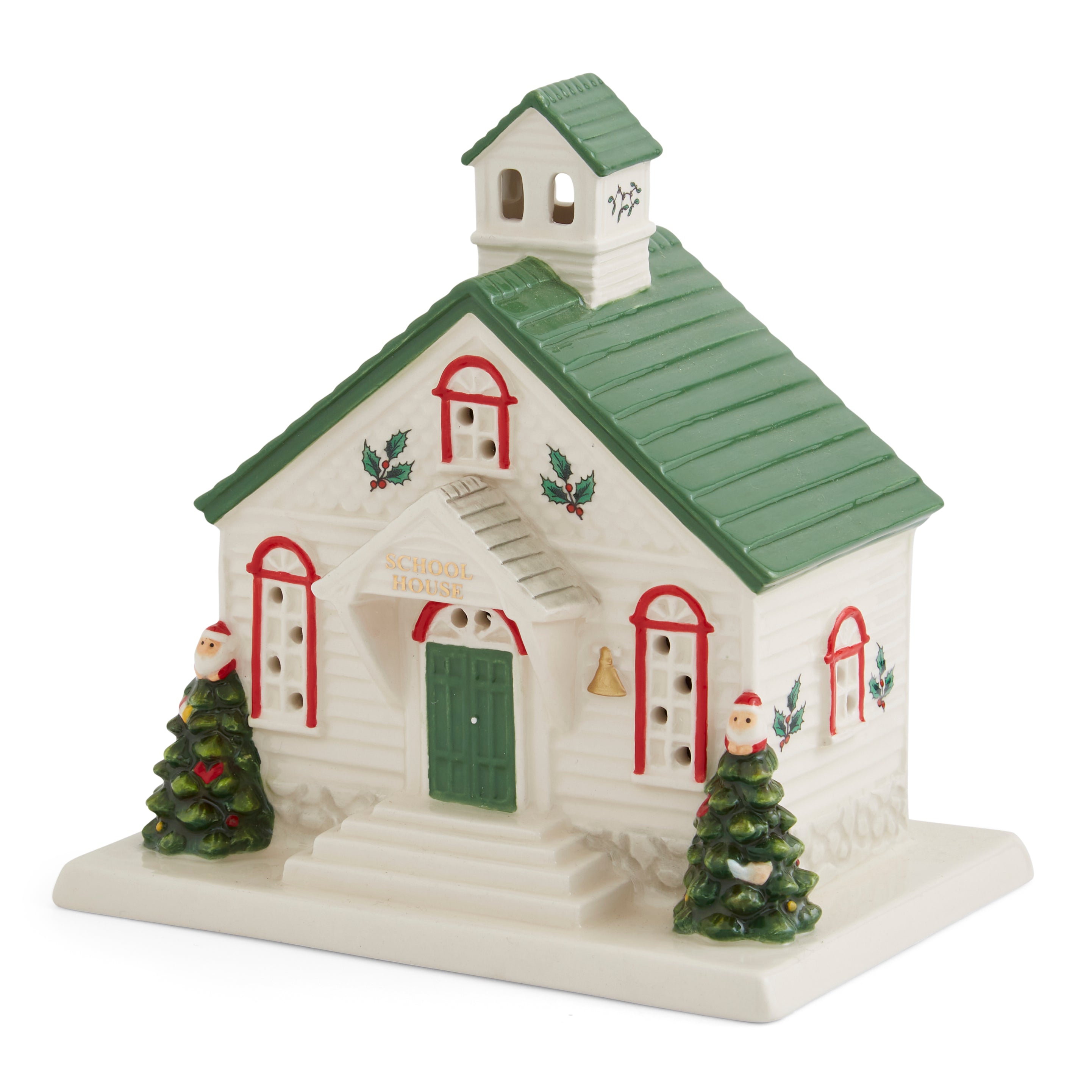 Christmas Tree LED Illuminated School House