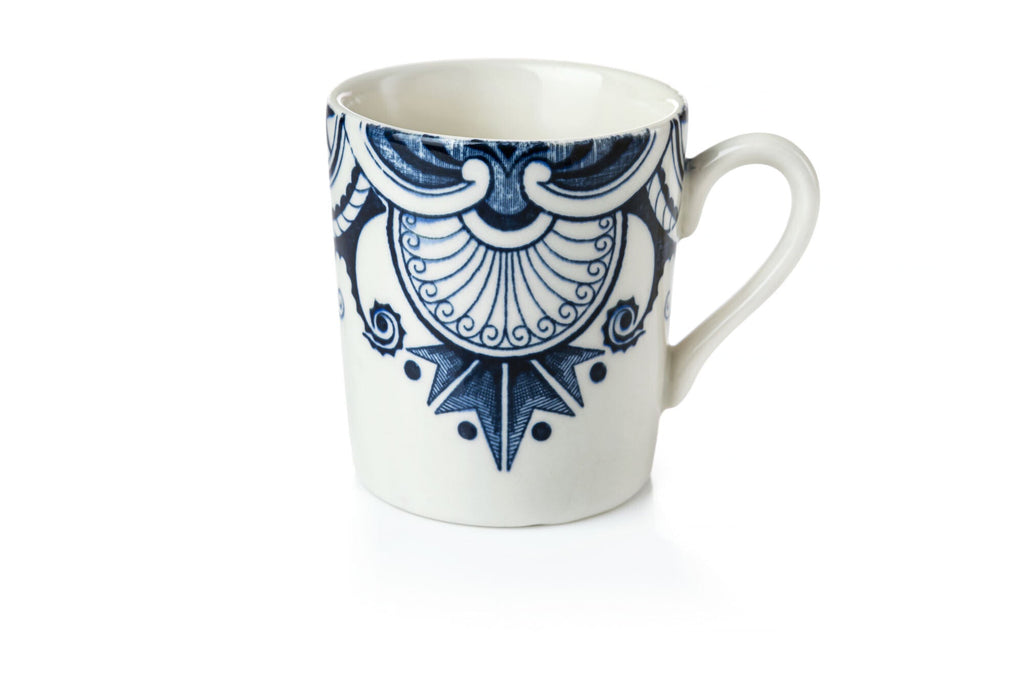 Burleigh Ink Blue Palisade Espresso Cup 75ml
