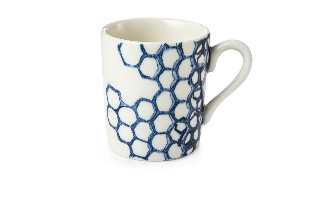 Burleigh Ink Blue Pollen Espresso Cup 75ml