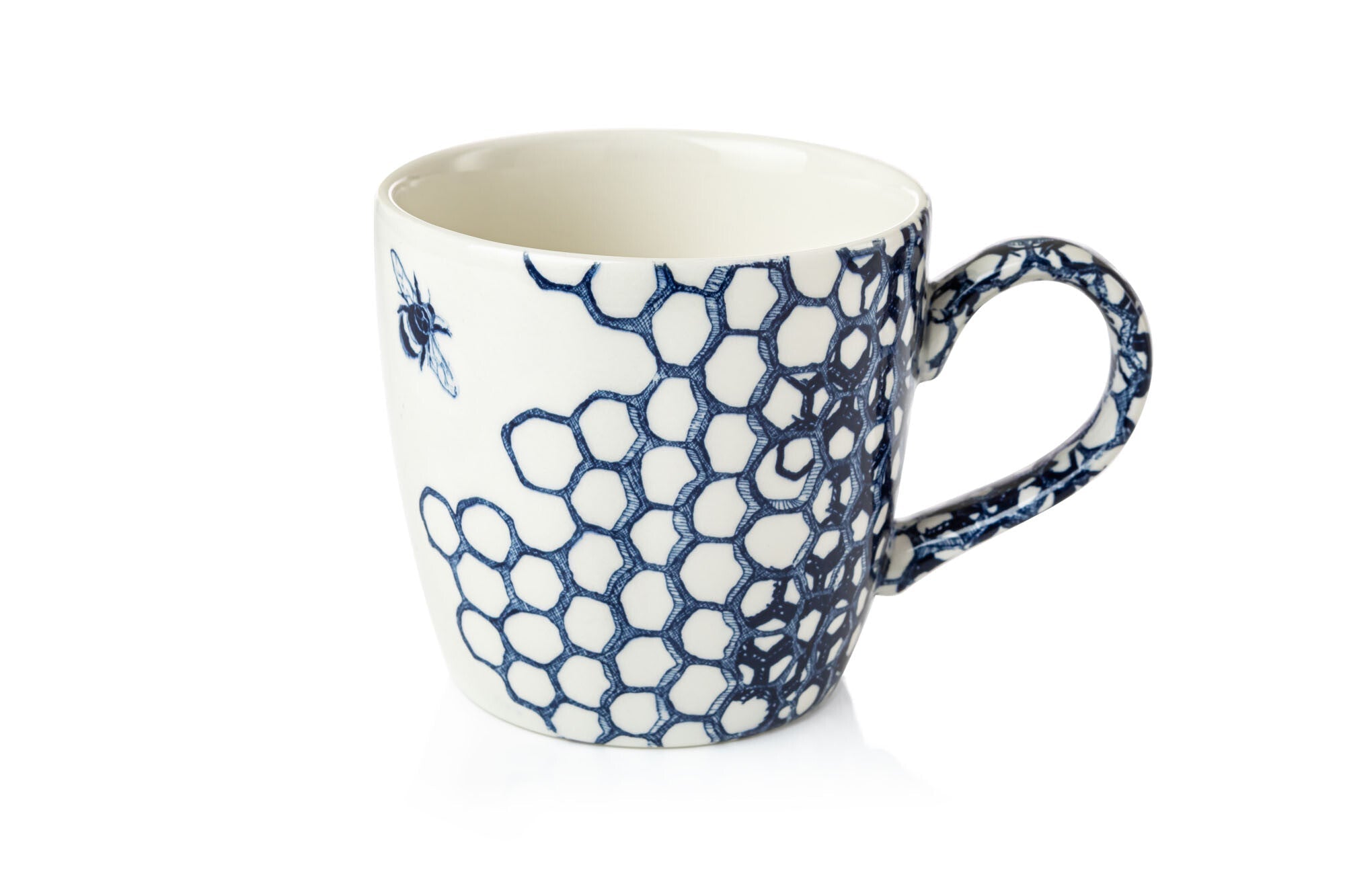 Burleigh Ink Blue Pollen Osbourne Mug 300ml