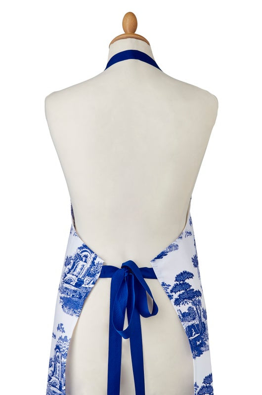 Spode Blue Italian Cotton Apron