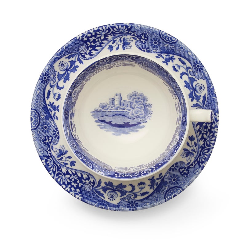 Spode Blue Italian Cup & Saucer