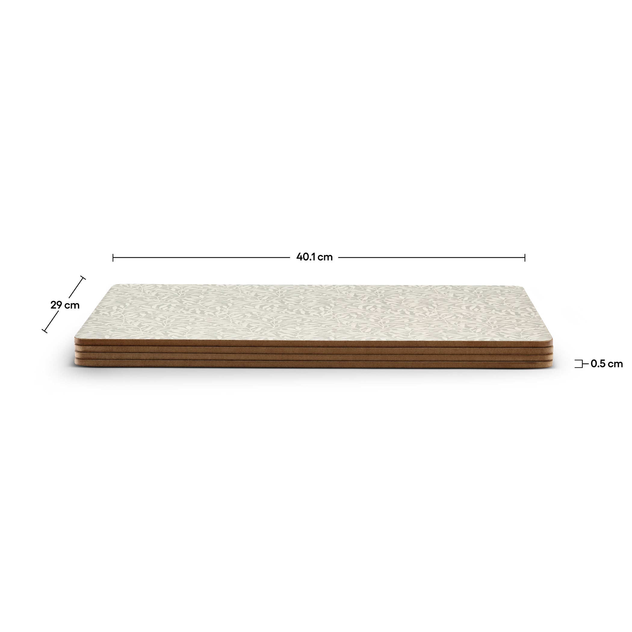 Pure Willow Bough Large Placemats S/4 (s) 40.1 x 29.8cm Boxed Set