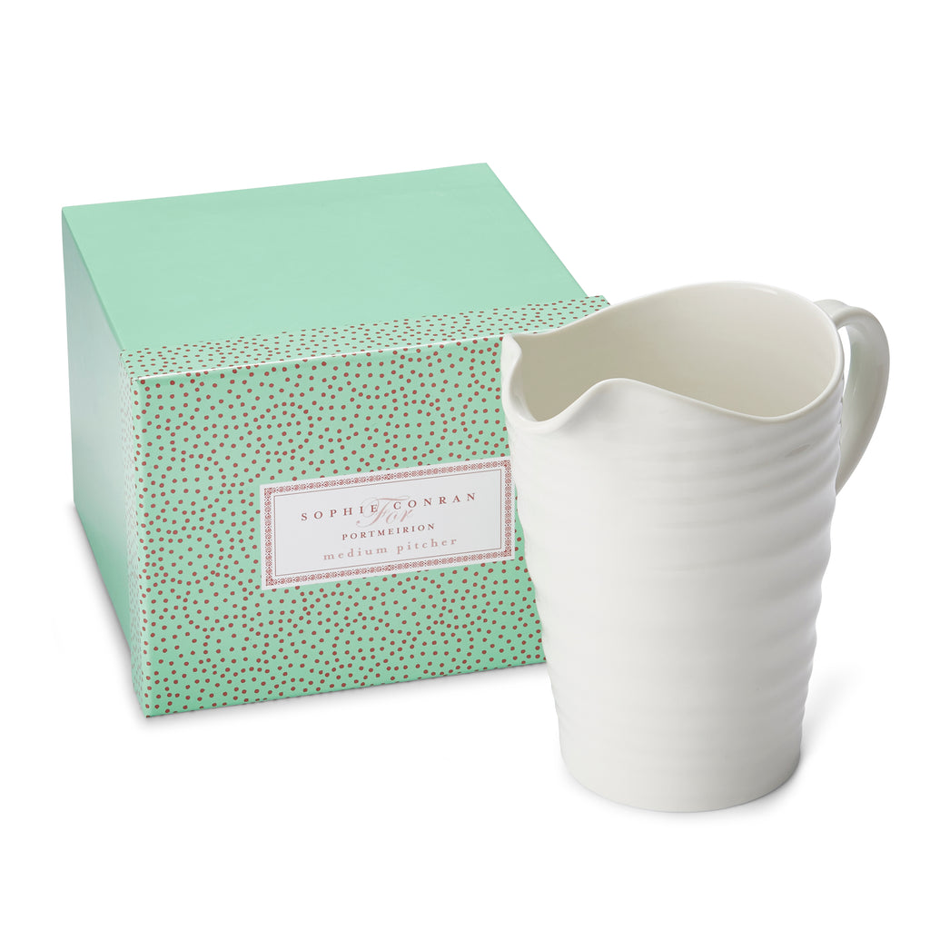 Sophie Conran for Portmeirion Medium Pitcher 1.5pt - White 0.80L Single