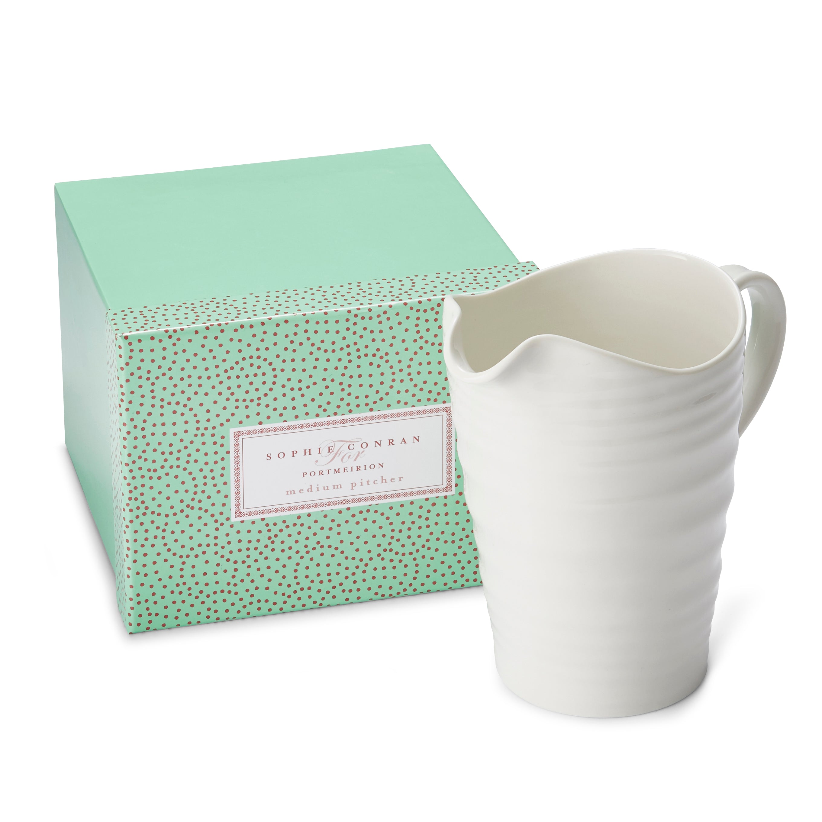 Sophie Conran for Portmeirion Medium Pitcher 1.5pt - White 0.80L Single