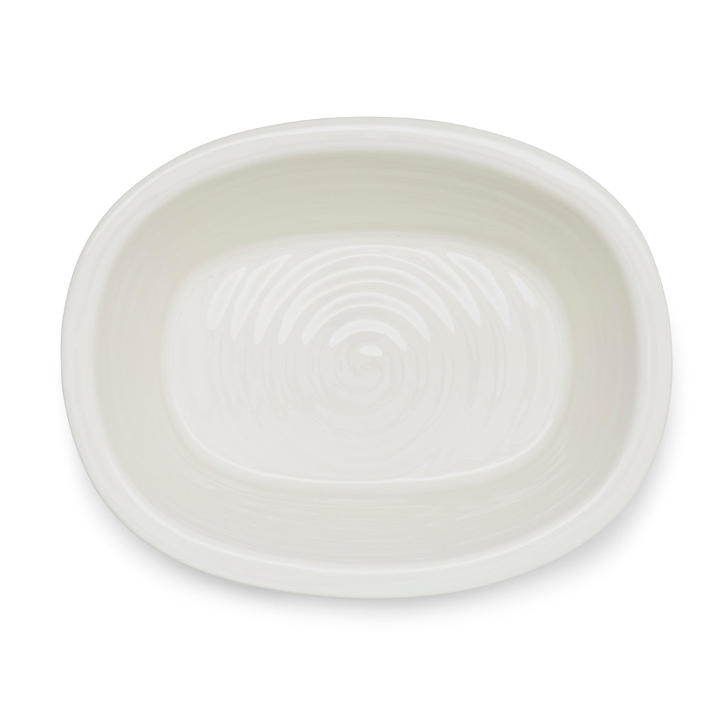 Sophie Conran for Portmeirion Pie Dish Rect. - White 19.5cm x 15.5cm Single