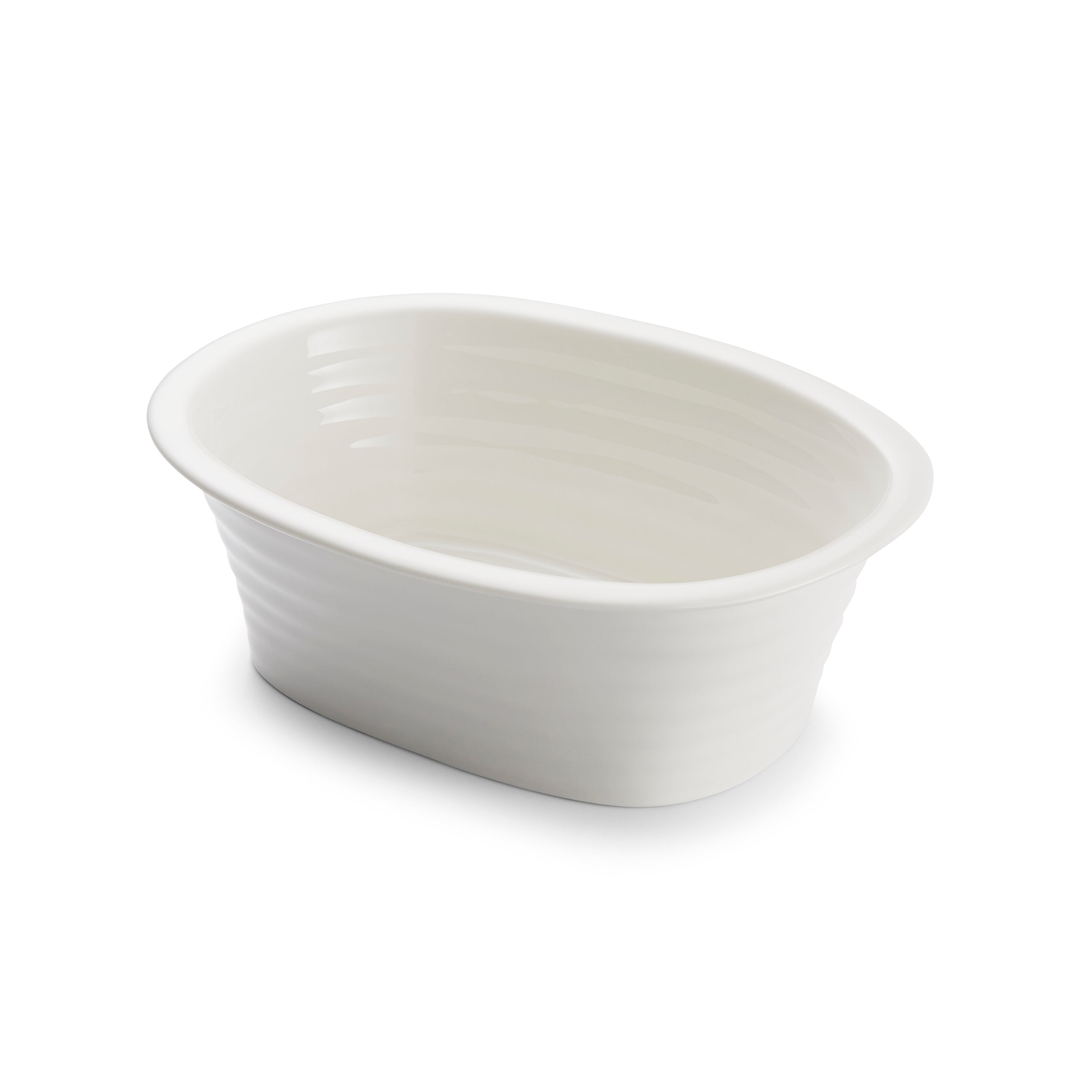 Sophie Conran for Portmeirion Pie Dish Rect. - White 19.5cm x 15.5cm Single
