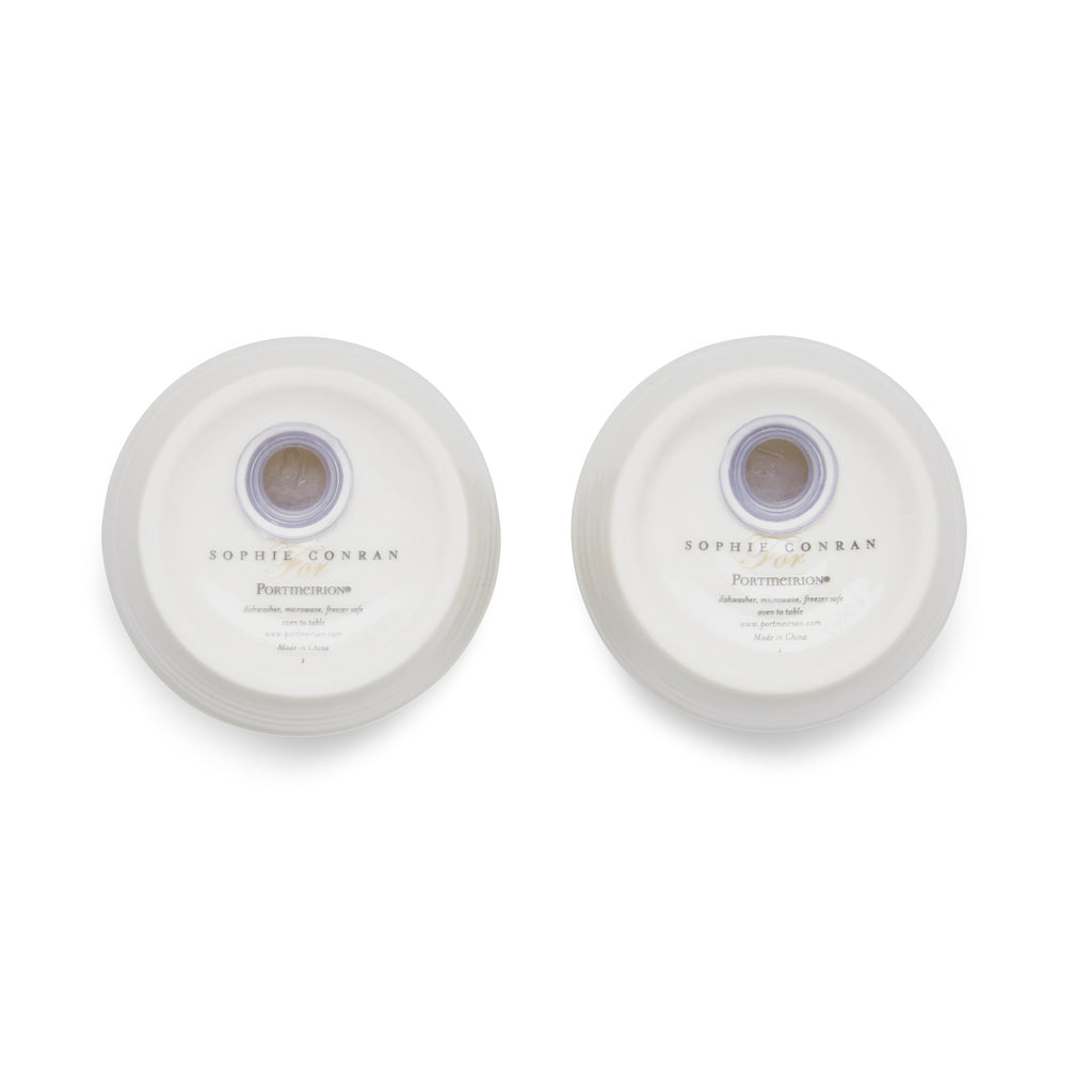 Sophie Conran for Portmeirion Salt & Pepper - White 6.4cm Single