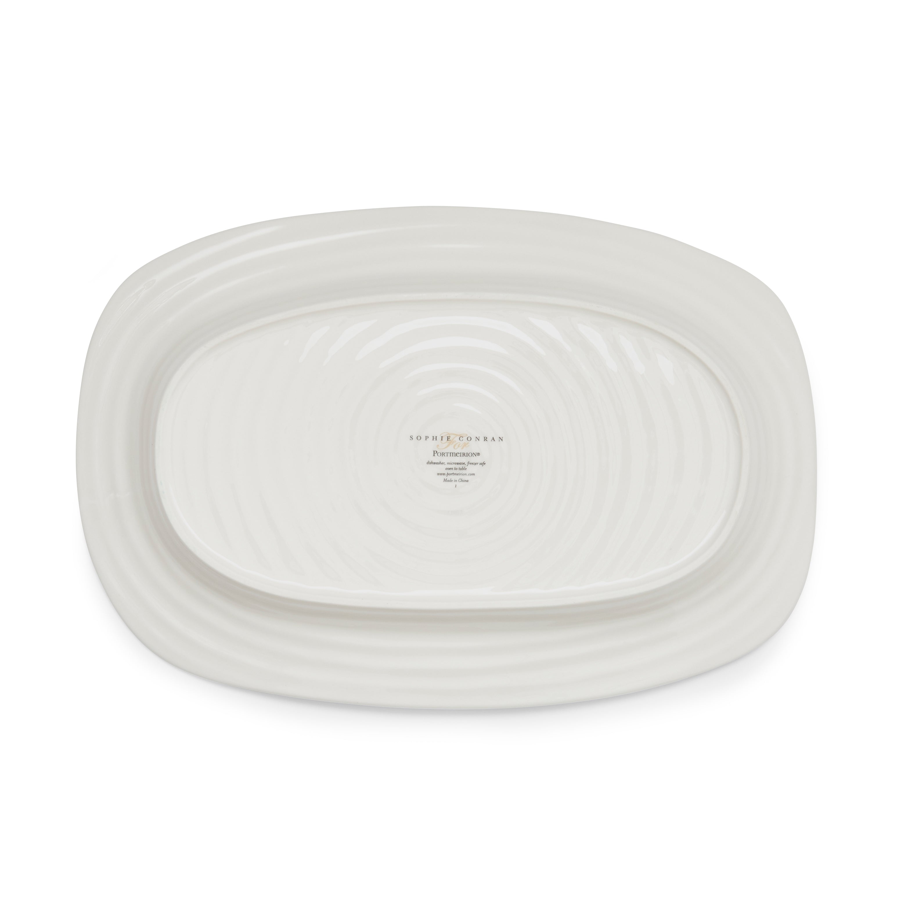 Sophie Conran for Portmeirion Sandwich Tray -White 34.5 x 23cm Single