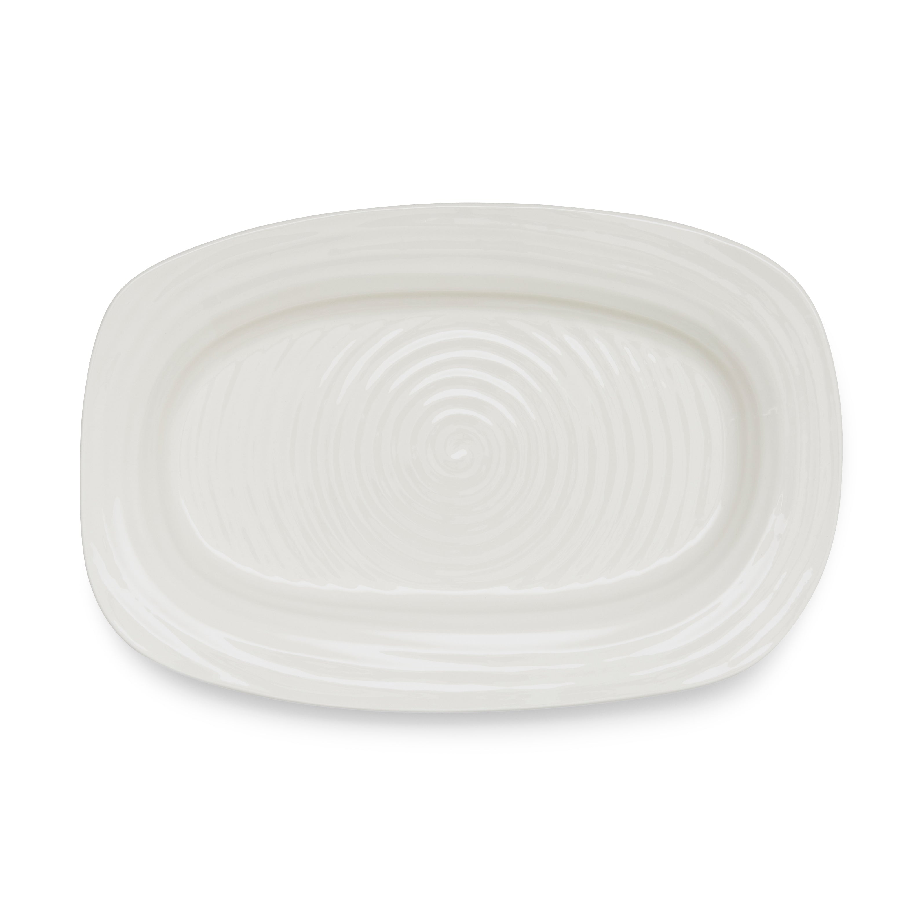 Sophie Conran for Portmeirion Sandwich Tray -White 34.5 x 23cm Single