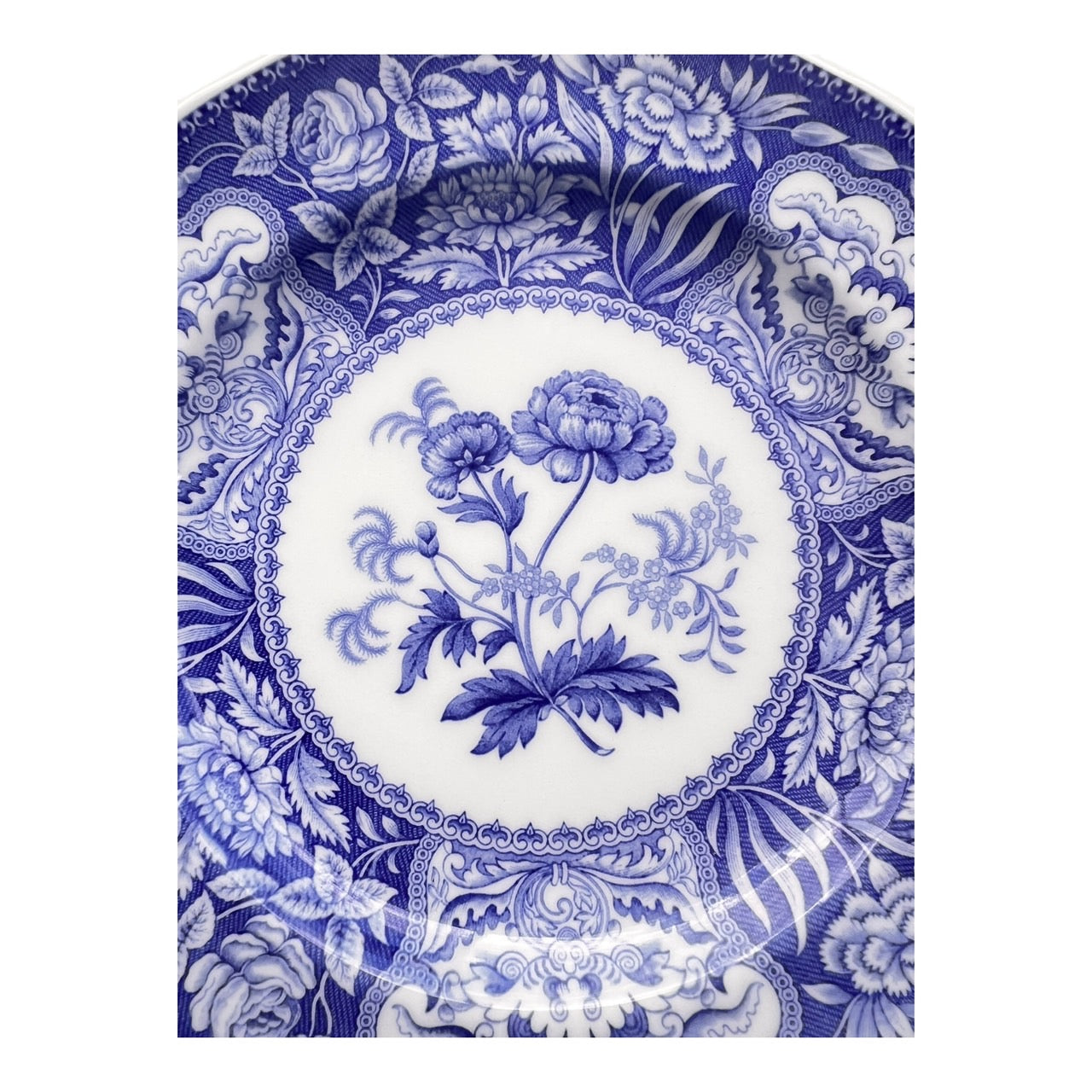 Spode Blue Room	20cm/8" Plate (CA) Floral