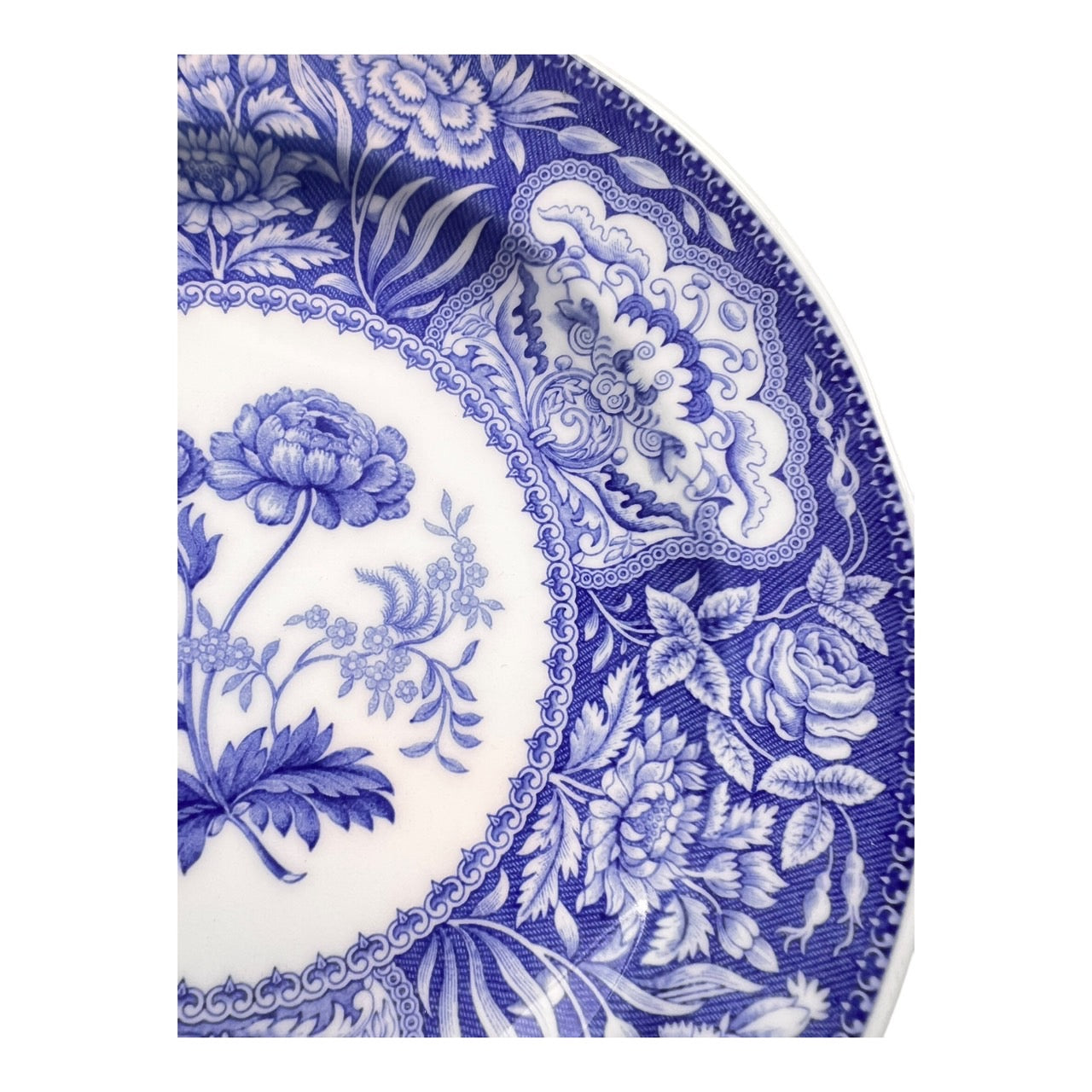 Spode Blue Room	20cm/8" Plate (CA) Floral