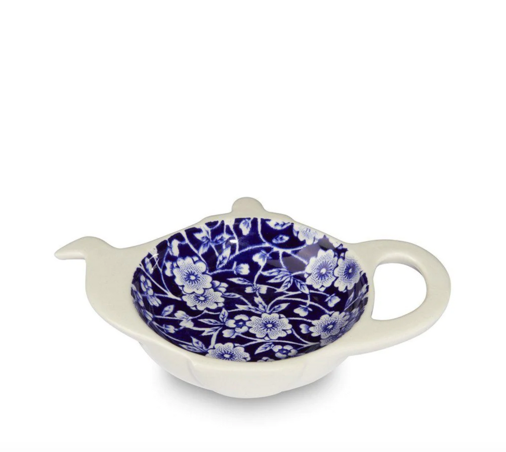 Burleigh Blue Calico Mini Teapot Tray