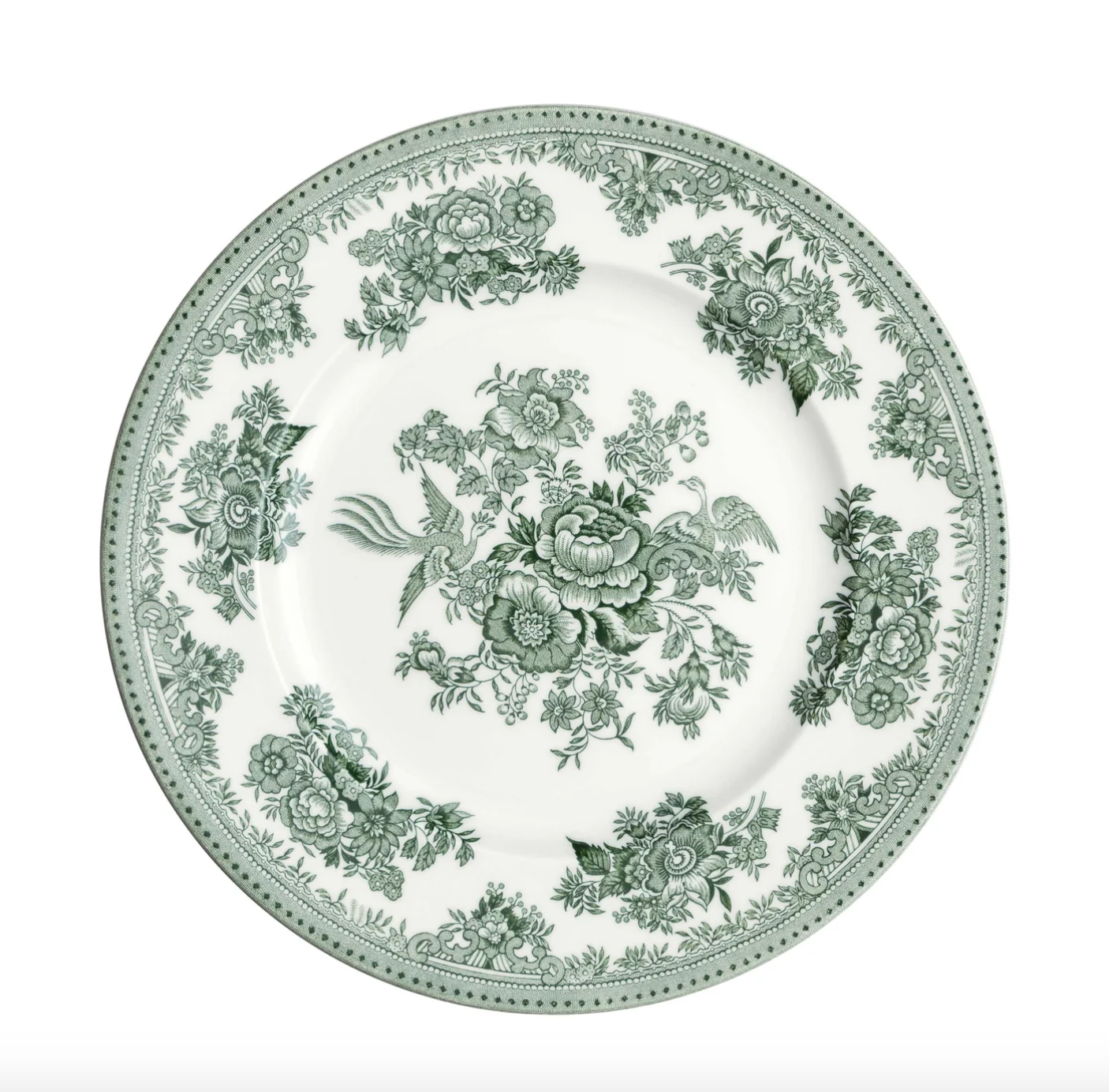 Burleigh Green Asiatic Pheasant Plate 22cm