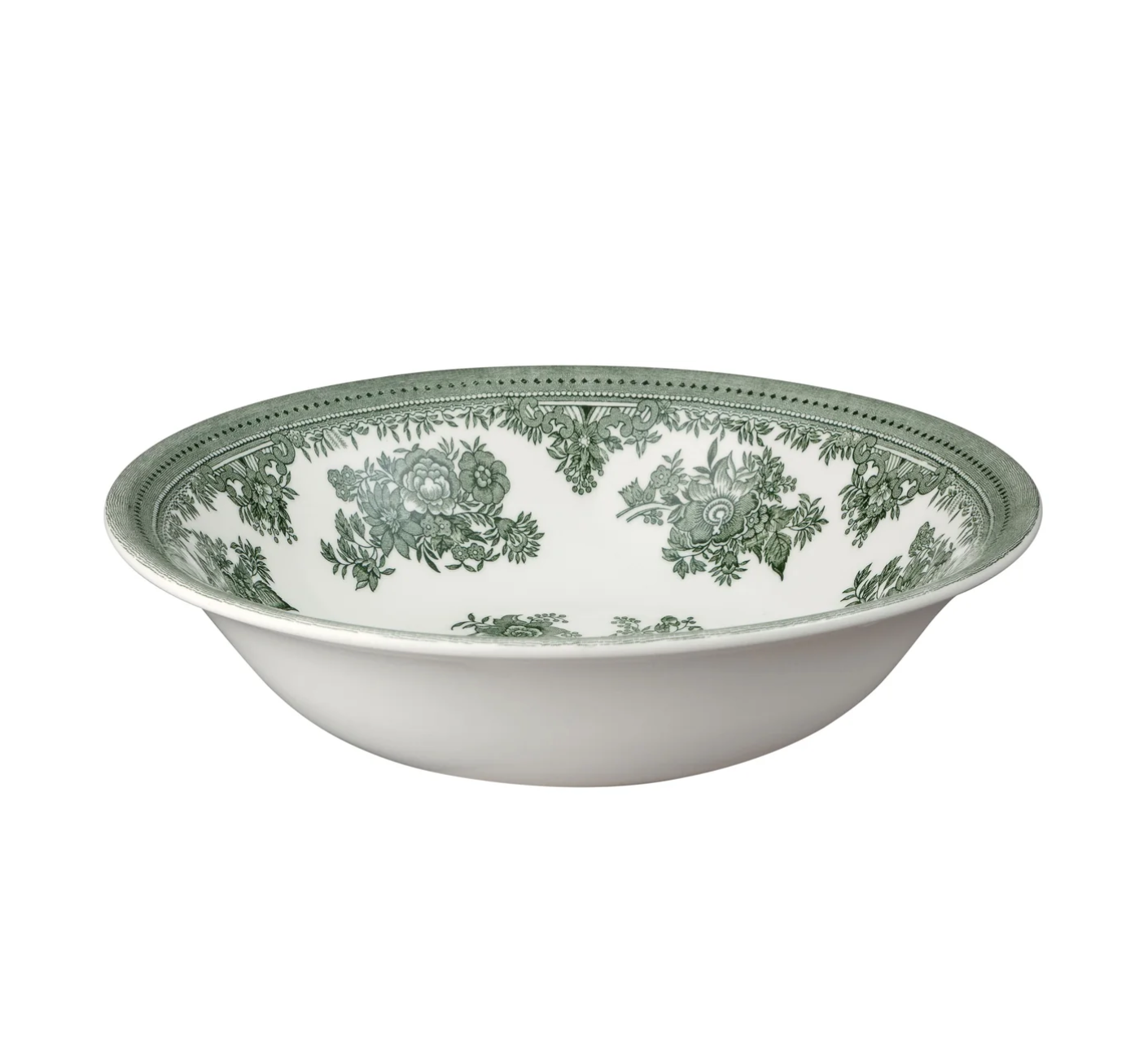 Burleigh Green Asiatic Pheasants Pudding/Soup Bowl 20.5cm