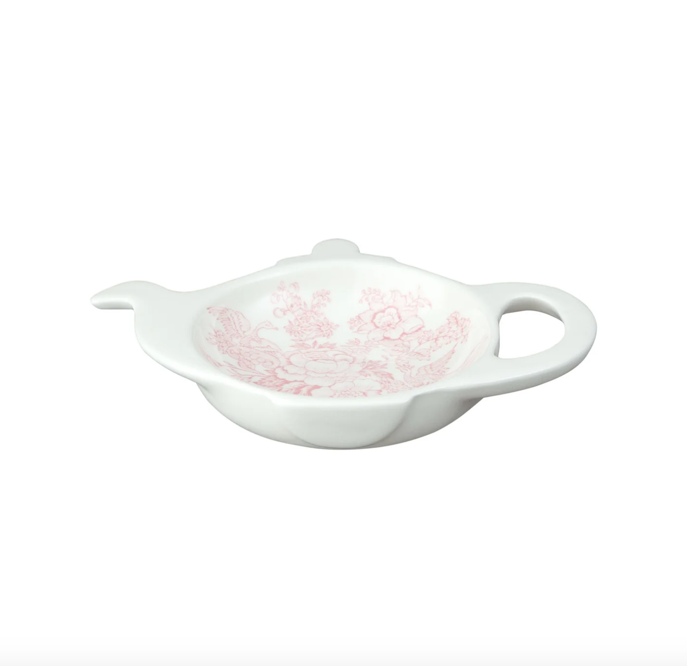 Burleigh Pink Asiatic Pheasants Mini Teapot Tray