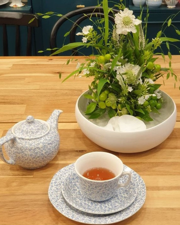 Burleigh Pale Blue Felicity Small Teapot Gift Box