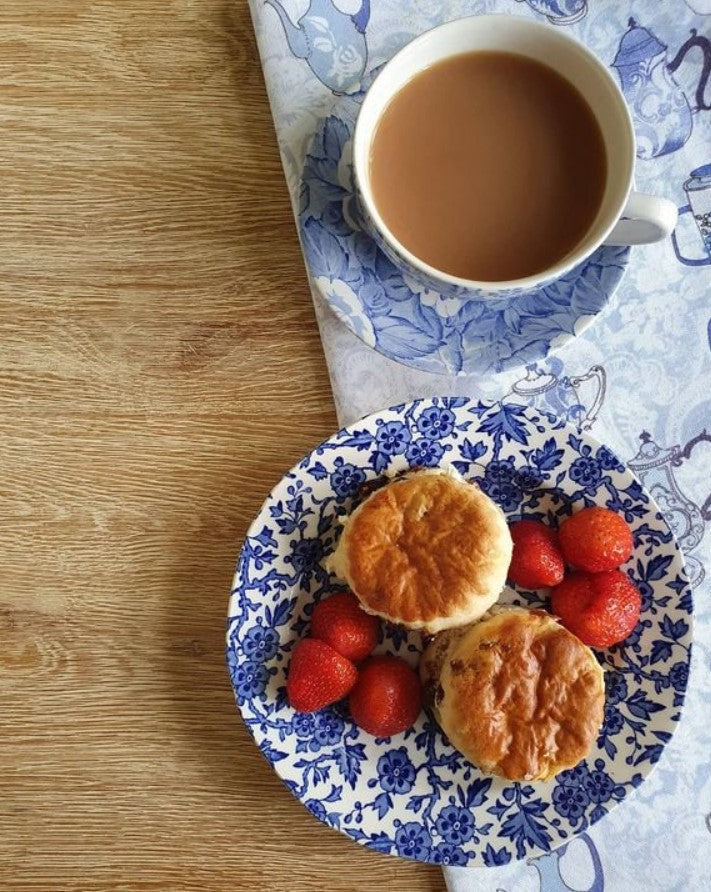 Burleigh Blue Arden Plate 19cm