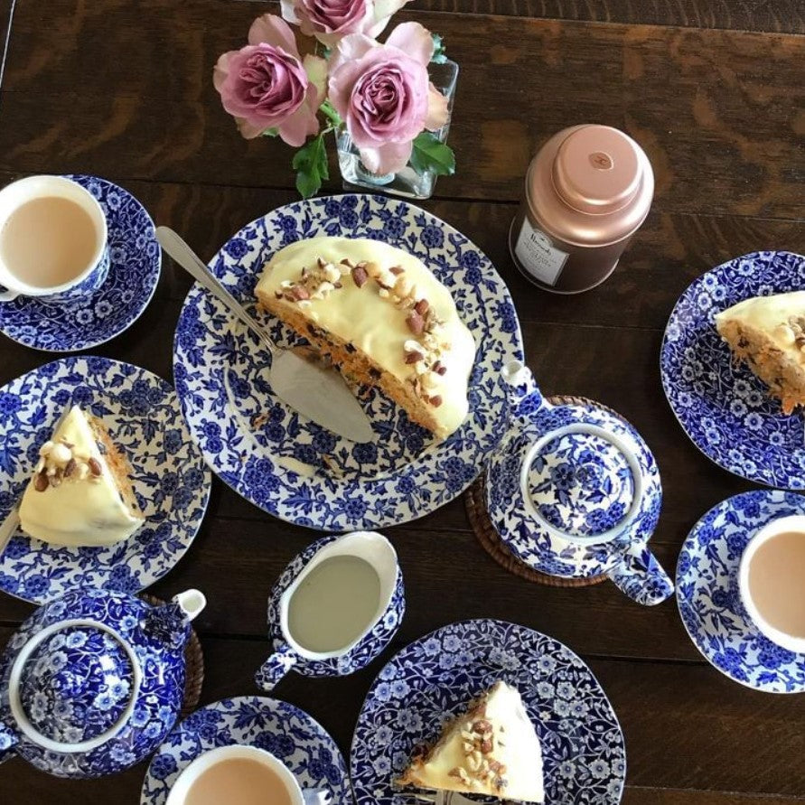 Burleigh Blue Arden Teacup & Saucer 187ml