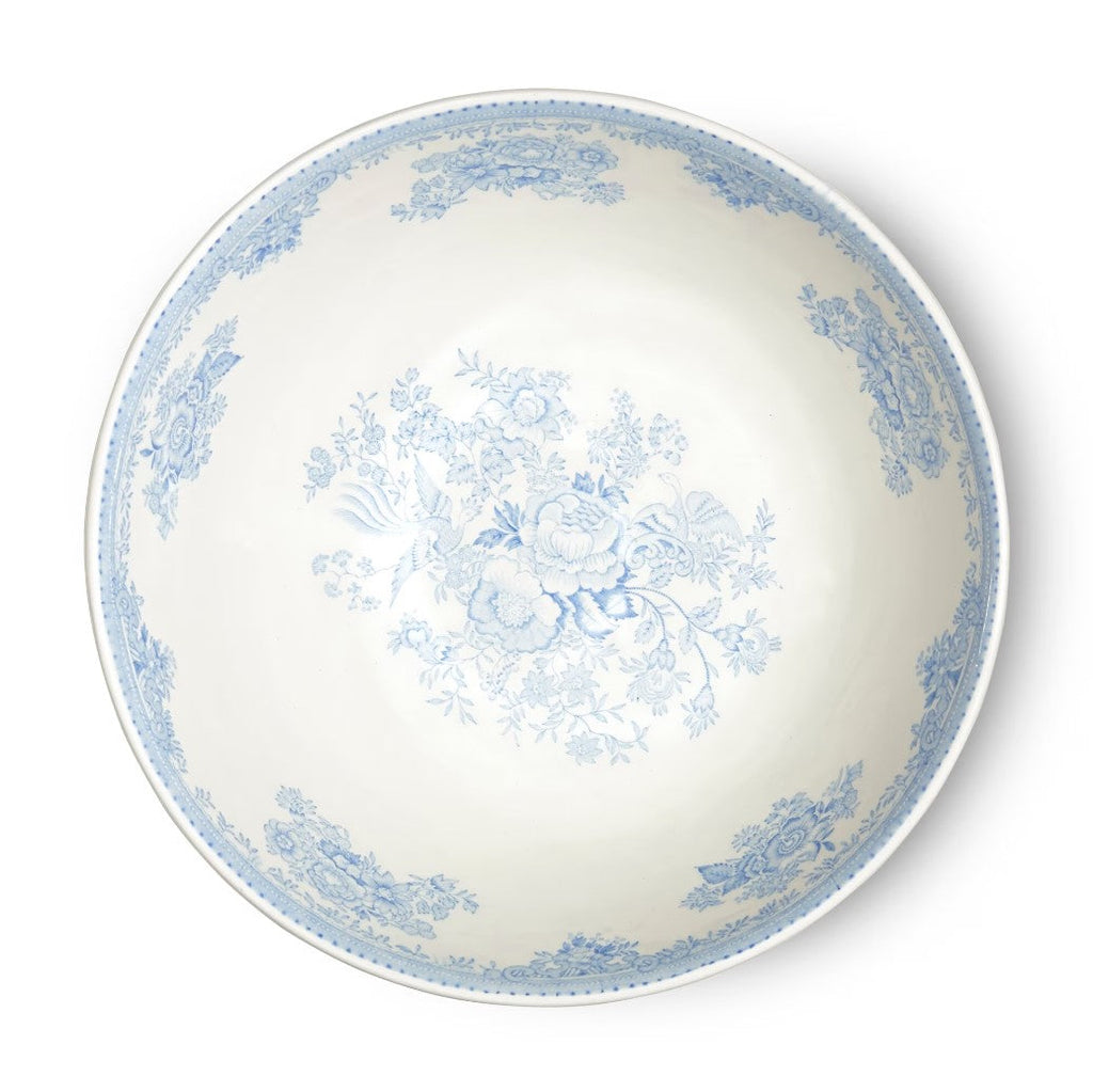 Burleigh Blue Asiatic Pheasants Large Footed Bowl 28cm
