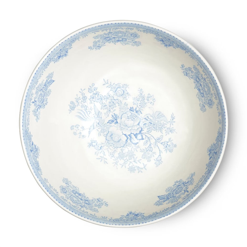 Burleigh Blue Asiatic Pheasants Large Footed Bowl 28cm