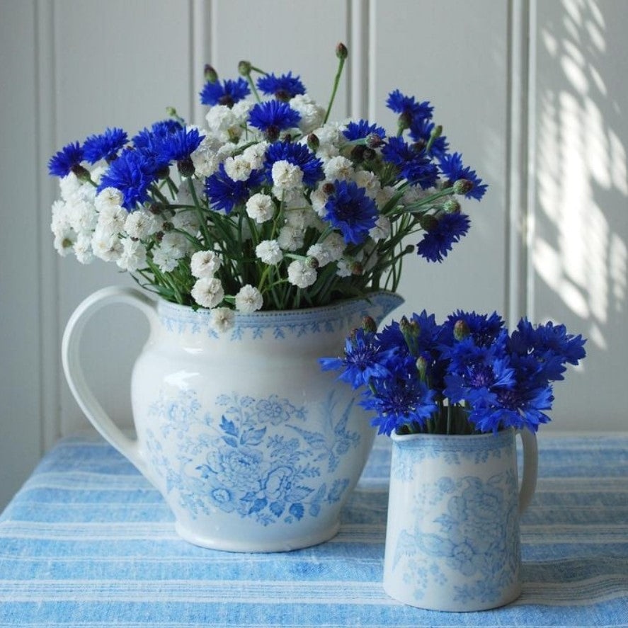 Burleigh Blue Asiatic Pheasants Tankard Jug Small 284ml