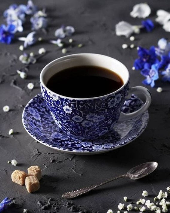 Burleigh Blue Calico Breakfast Cup 420ml