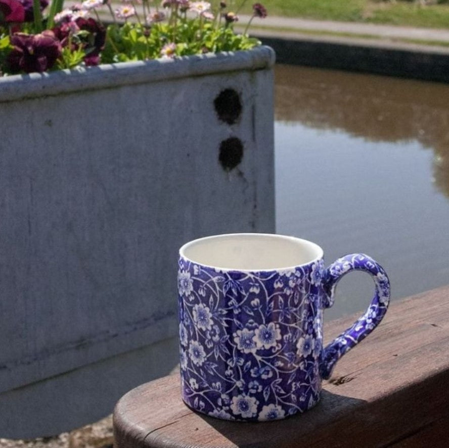 Burleigh Blue Calico Mug 375ml