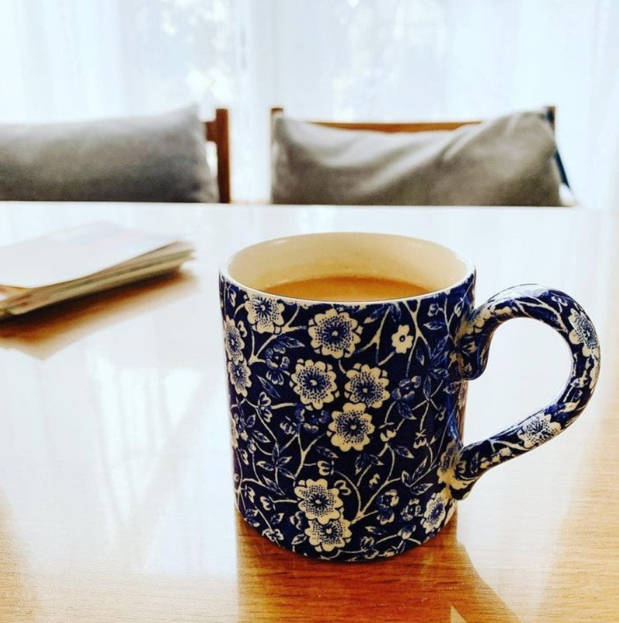 Burleigh Blue Calico Mug 375ml