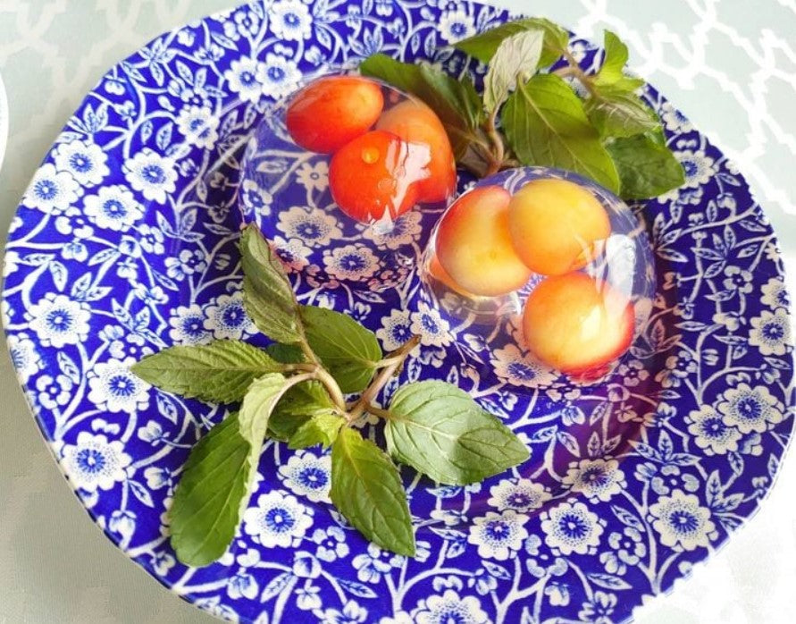 Burleigh Blue Calico Plate 19cm