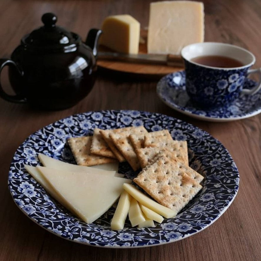 Burleigh Blue Calico Plate 21.5cm