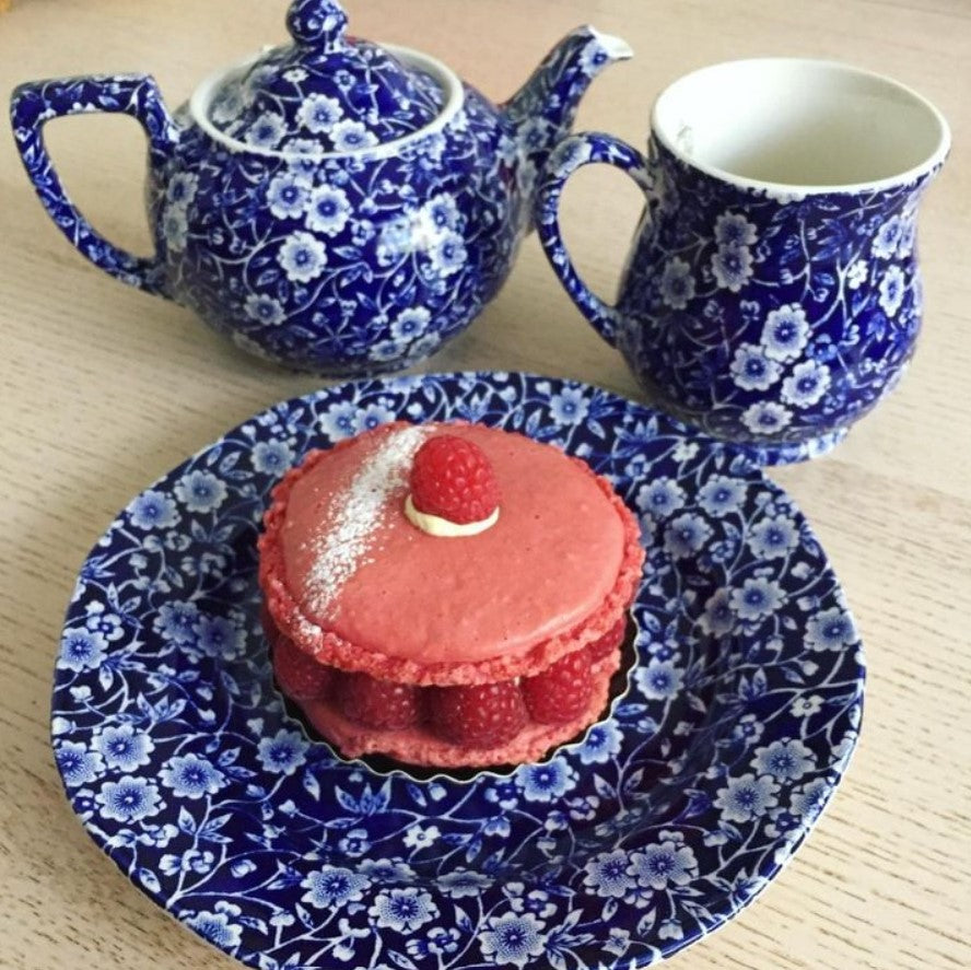 Burleigh Blue Calico Teapot Small 400ml
