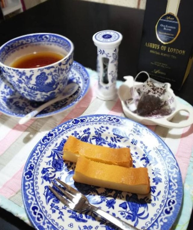Burleigh Blue Regal Peacock Breakfast Cup 420ml