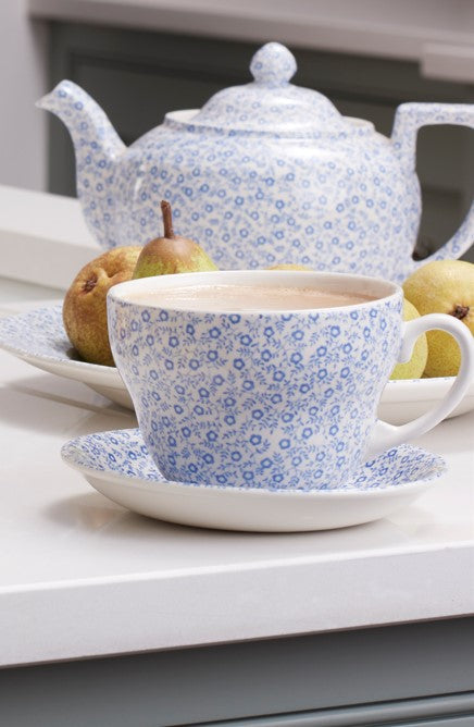 Burleigh Pale Blue Felicity Breakfast Cup 3 Piece Gift Set
