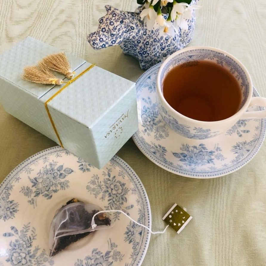 Burleigh Pale Blue Felicity Cow Creamer 150ml Gift Box