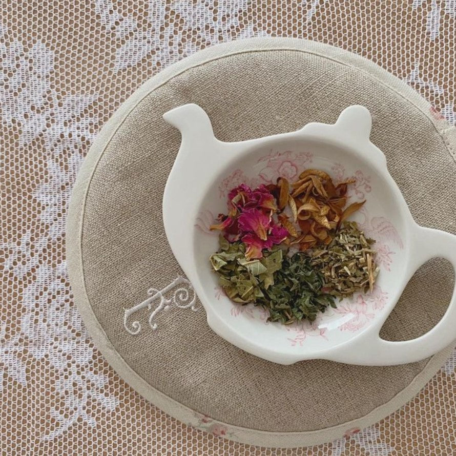 Burleigh Pink Asiatic Pheasants Mini Teapot Tray