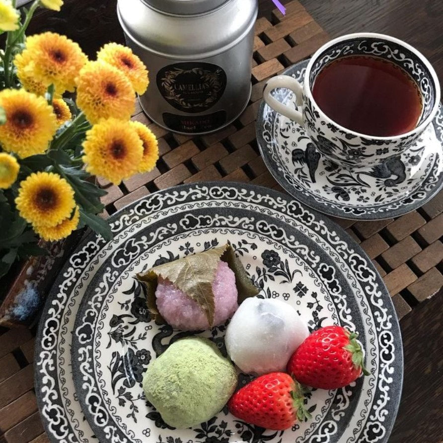 Burleigh Black Regal Peacock Teacup 3Piece Gift Set