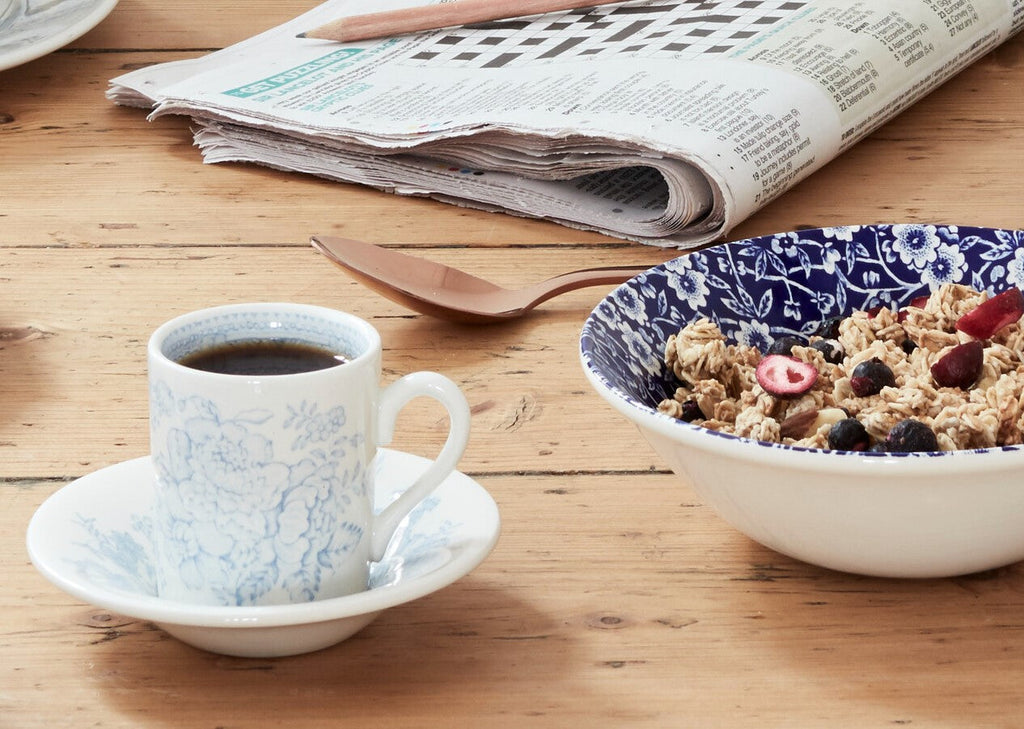 Burleigh Blue Asiatic Pheasants Espresso Cup 75ml