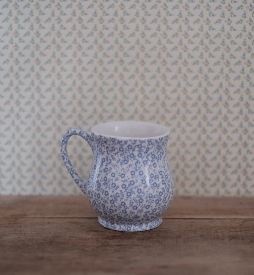 Burleigh Pale Blue Felicity Sandringham Mug 284ml/ 0.5pt