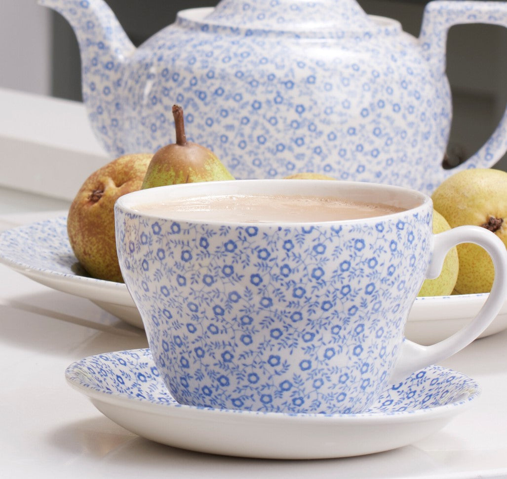 Burleigh Pale Blue Felicity Breakfast Cup 425ml/ 0.75pt
