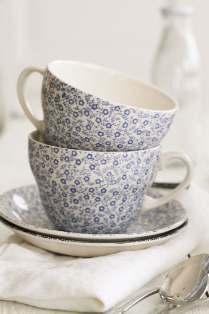 Burleigh Pale Blue Felicity Breakfast Cup 425ml/ 0.75pt