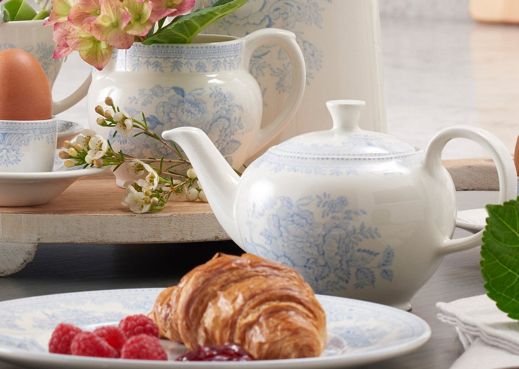 Burleigh Blue Asiatic Pheasants Small Teapot 400ml Gift Box