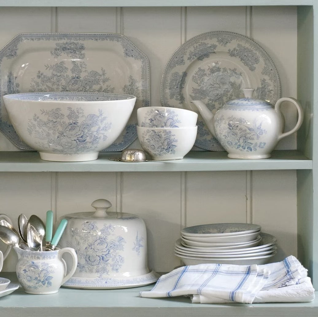 Burleigh Blue Asiatic Pheasants Teapot Large 800ml/1.5pt