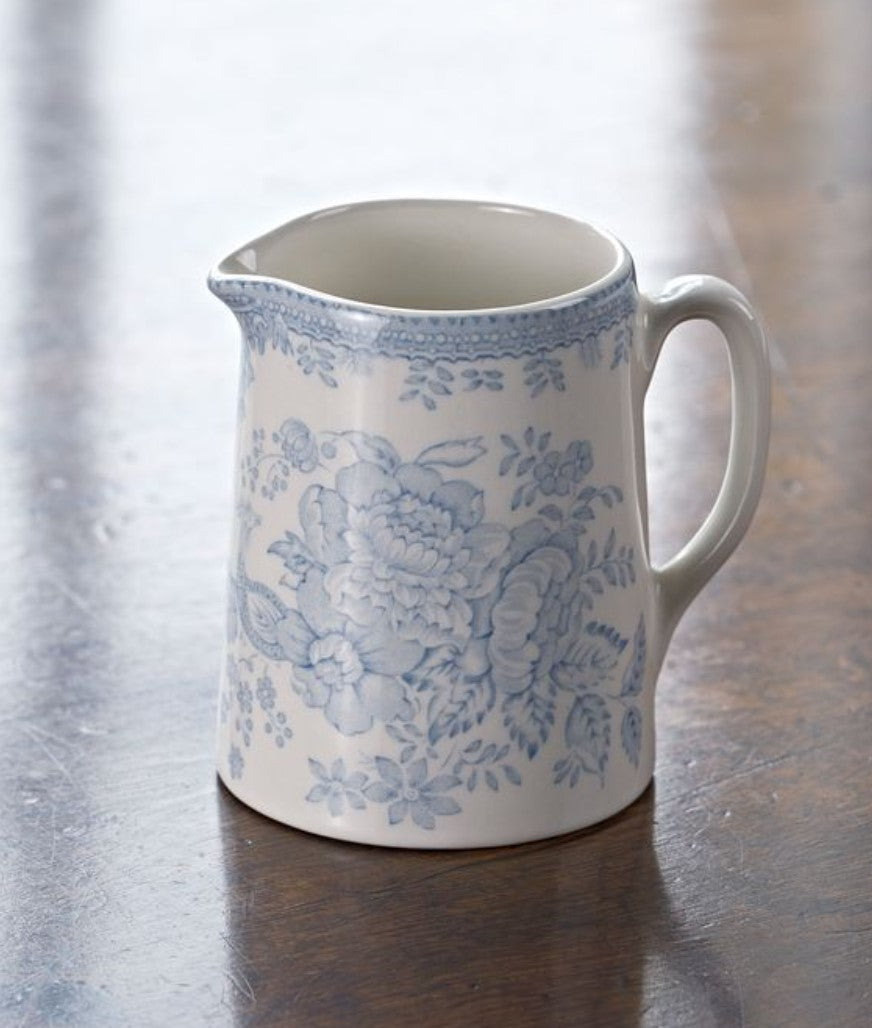 Burleigh Blue Asiatic Pheasants Tankard Jug Mini 160ml