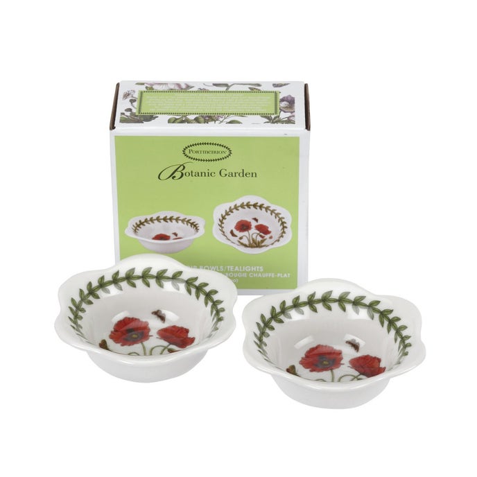 Botanic Garden Dip Bowls/Tealights S/2 80 x 80cm Boxed Set