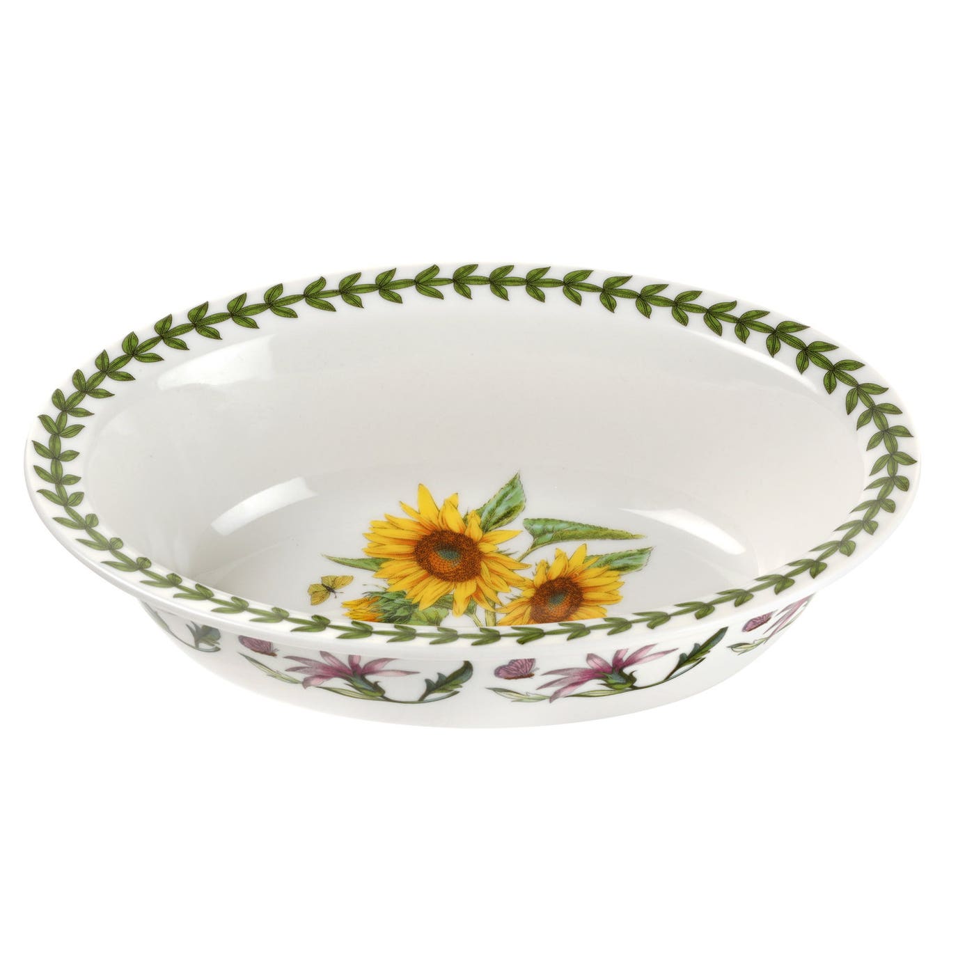 Botanic Garden Oval Pie Dish 8" 20cm Single
