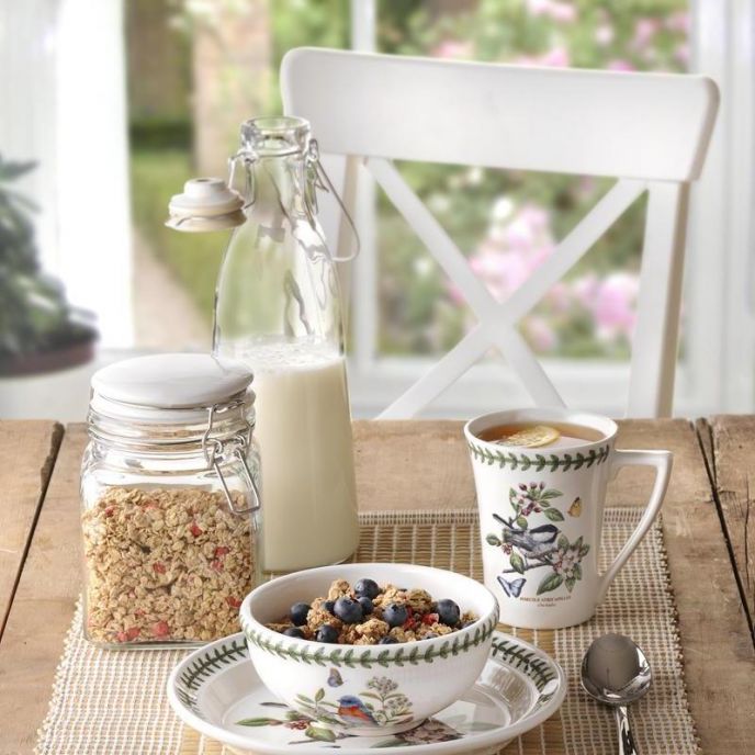 Portmeirion Botanic Garden Birds Mandarin Mug Lesser Goldfinch