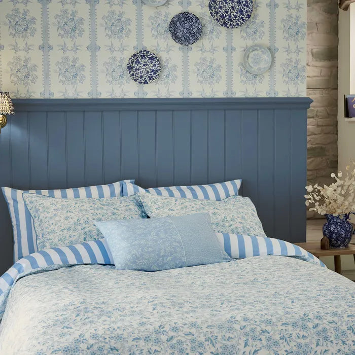 Burleigh x Bedeck of Belfast Arden Bedding in Light Blue