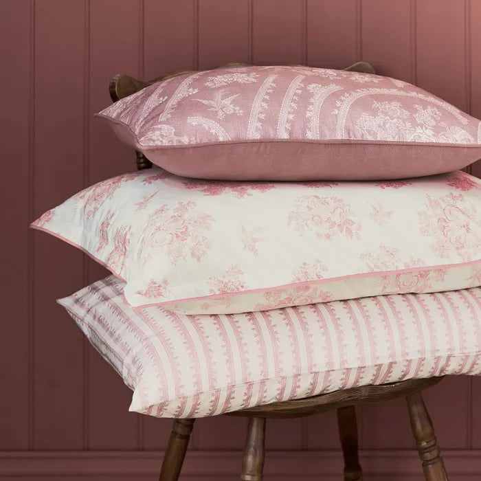 Burleigh x Bedeck of Belfast Asiatic Pheasants Bedding in Pink